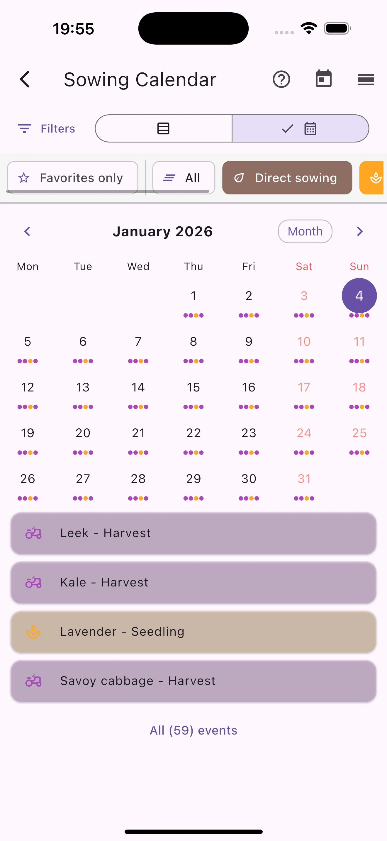 PlantDays - Sowing Calendar screenshot